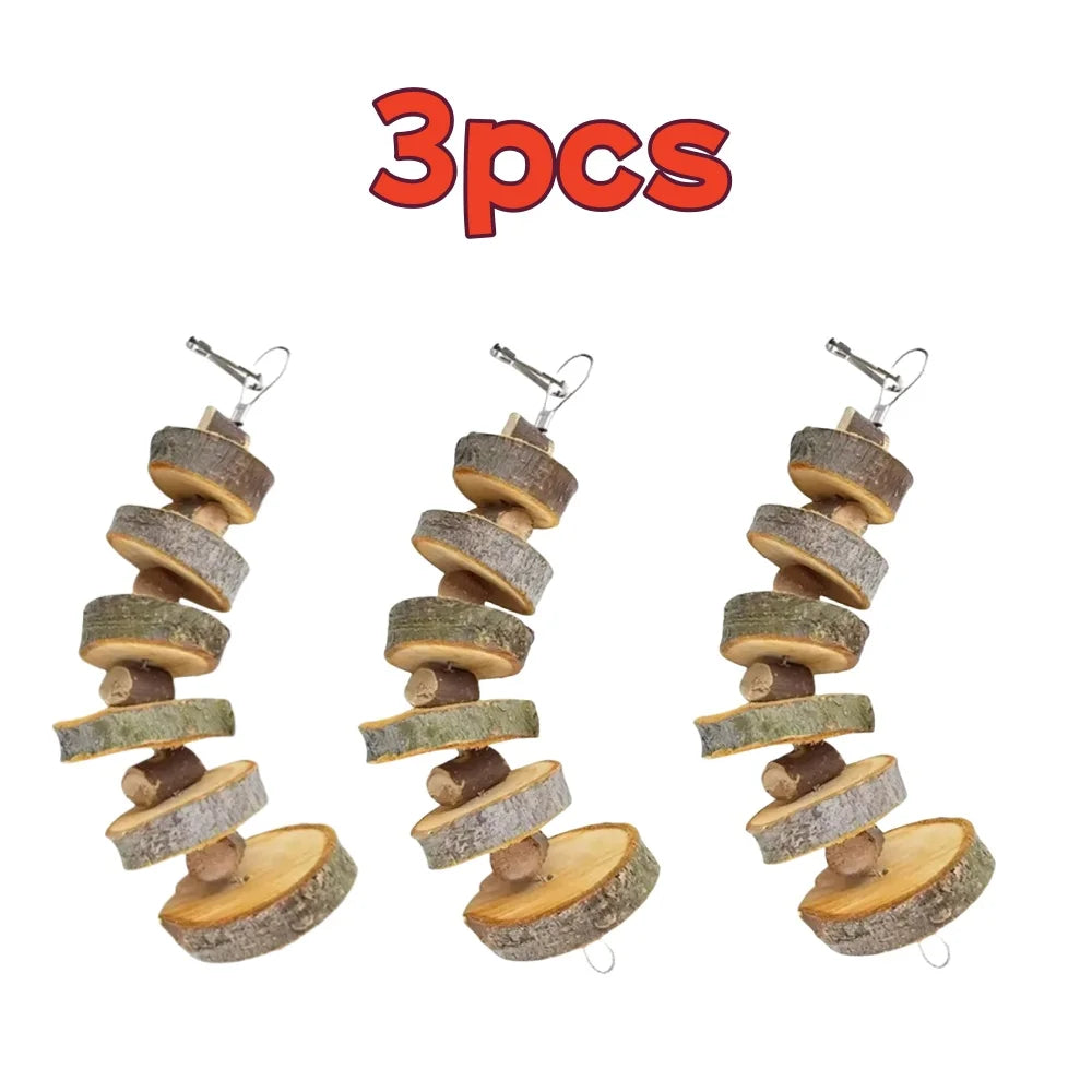 Juguetes de Madera Natural para Roer