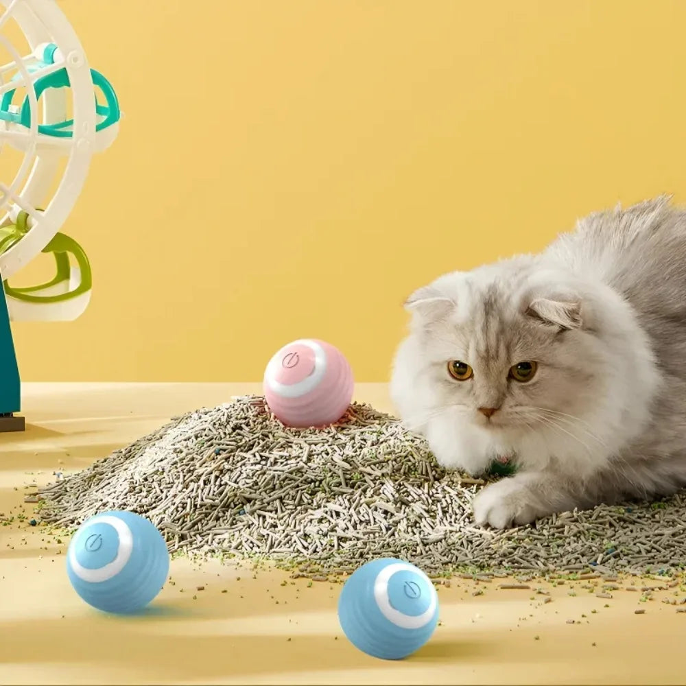 Pelota Interactiva Inteligente para Gatos
