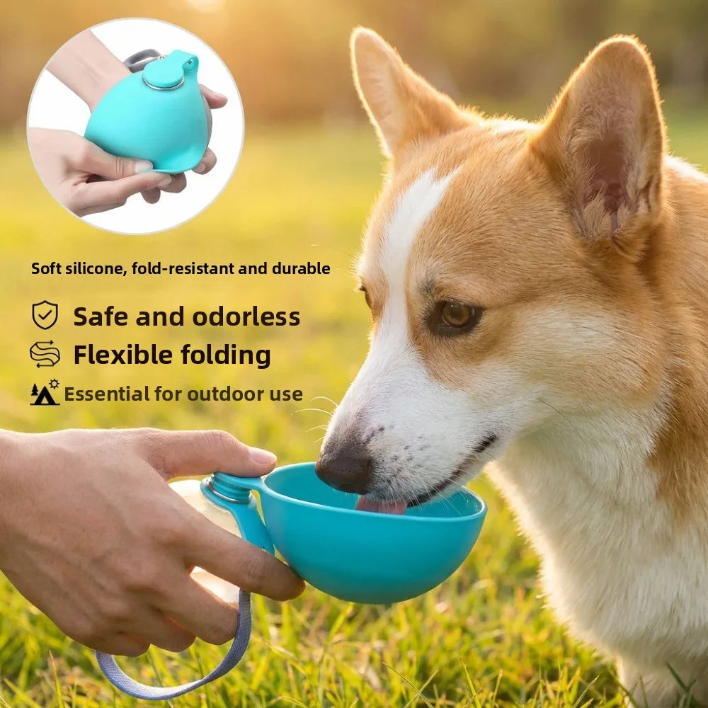 Bebedero de Agua Portátil para Perros y Gatos