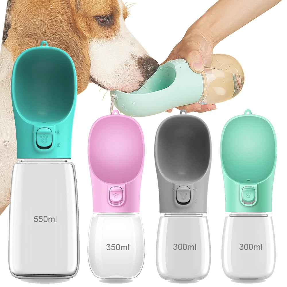 Botella de Agua Portátil para Perros y Gatos