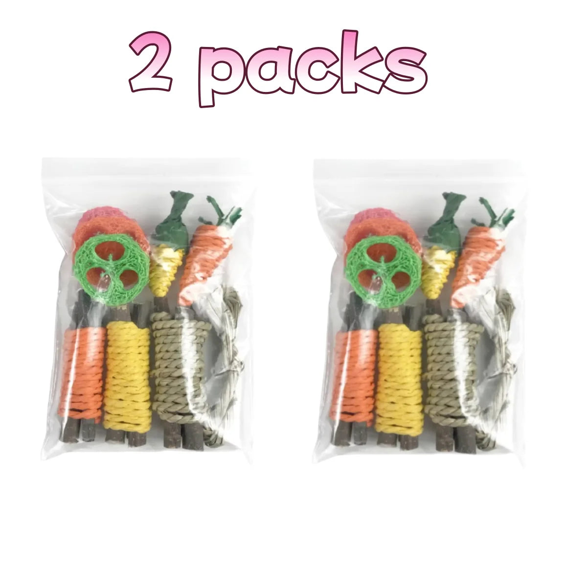 Juguete y Snack Dental para Mascotas Pequeñas